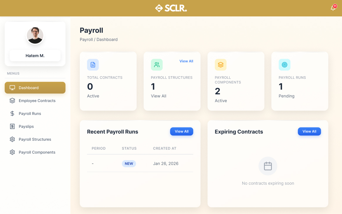 Payroll Dashboard